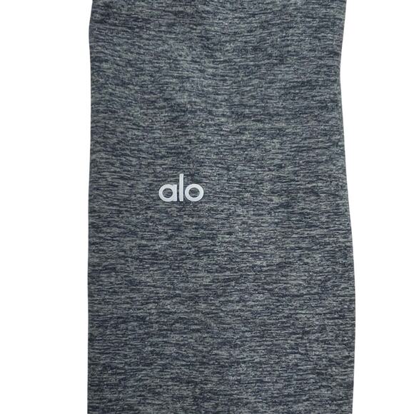 ALO YOGA Heathered Gray Activewear 7/8 Leggings Womens Size Small - Picture 5 of 5